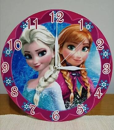 lezajevi forma ideale: Zidni satovi sa štampom po želji - Okrugli zidni satovi sa jasnim — 8