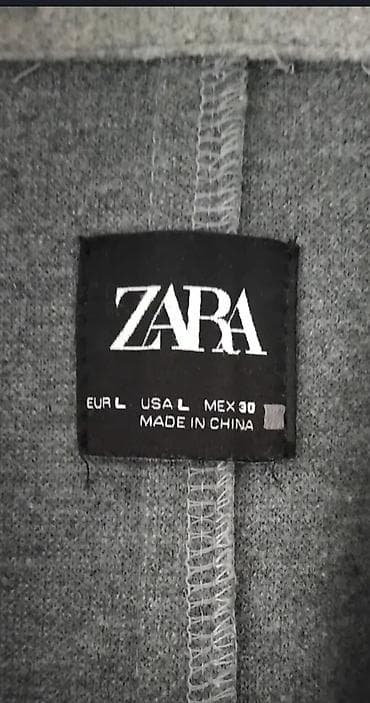 balmain kozna jakna: Zara kaput L, kao nov bez ostecenja — 2