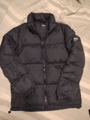 Zimska jakna M, Zara, bоја - Crna