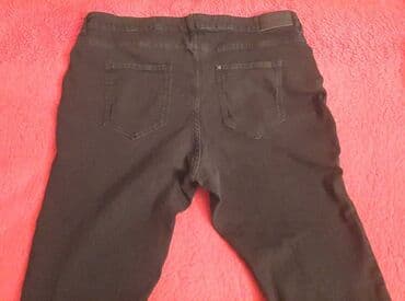 push up pantalone: H&M skinny farmerke 54 org Odlične uske tegljive farmerke crni — 5