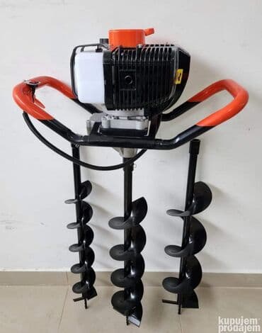 za busenje rupa na kaisu: Prodajem nov i kvalitetan benzinski bušač rupa. Snaga: 52 CC Model — 9