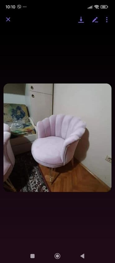 Stolice: Garnitura SHELL - Cena garniture je 430e - Cena samo fotelje je 18700 — 19