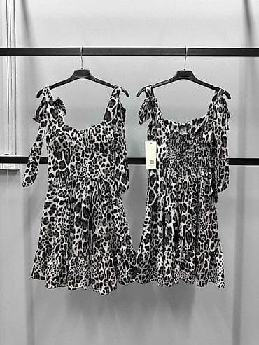 Donji veš: 💫Ženska mini haljina s leopard printom
✅2400 din — 2