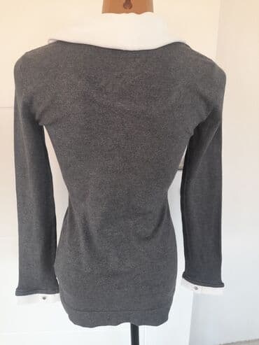 Bluze: A-Dress, S (EU 36), Jednobojni, bоја - Siva — 2