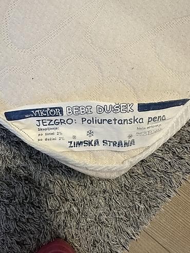 polovne drvene komode: Bebi dušek „Viktor“ – dvostrana varijanta (letnja/zimska). Koriscen 5 — 2