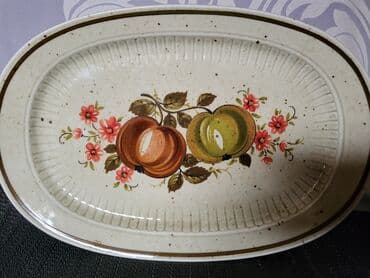 metalac staklene posude: Oval 1950g+ Winterling Marktleuthen porcelan Bavaria. Oval bez — 2
