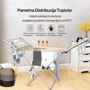 Home care products, Housewares: Električni sušač veša sa pametnom distribucijom toplote - Brzo — 1