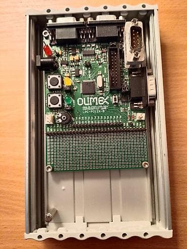 stona klima: Razvojna ploča OLIMEX LPC-P2129 u aluminijumskom kućištu - — 1
