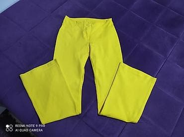 suskave pantalone: Pantalone sa elastinom, vrlicina S duzina 99, poluobim struka 36 — 1