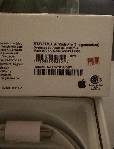 beyicne slusalice: AKCIJA💥 VAKUM PAKOVANJE ORIGINAL Apple AirPods Pro (2. generacija) – — 2