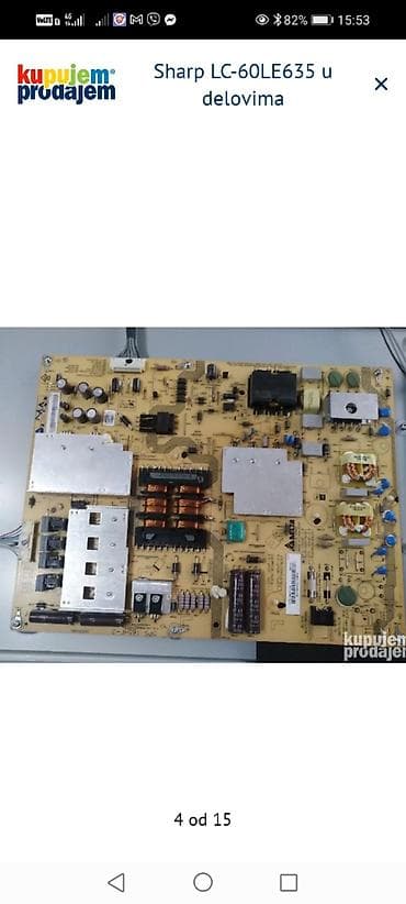 price sa zvucnikom: Sharp LC-60LE635 – delovi i module Dostupni originalni delovi sa — 5