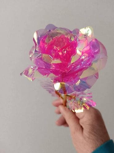 Irizirajuća dekorativna ruža – svetlucava „večna“ ruža - Materijal na lalafo.rs — 2 Irizirajuća dekorativna ruža – svetlucava „večna“ ruža - Materijal — 2