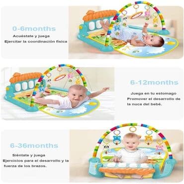 drveni klavir za decu: ✔Topla preporuka✔ Piano bebi gimnastika 3200 ✴Stimuliše viziju — 4