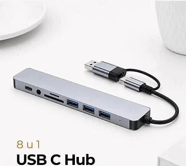cene laptopova: 07. USB C Hub 8 u 1 I Čitač SD kartica/USB 3.0/USB C za MacBook — 4