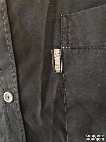 Odela: Original Carlo Colucci kosulja XXL Crna boja 100% cotton Ramena — 3