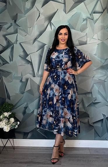 ps haljine: Ženska midi haljina s cvetnim printom
2500 din 
S M L Xl — 4
