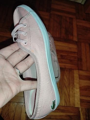 patike najk: Prodajem original Lacoste ženske patike u nežno roze boji, u veličini — 5