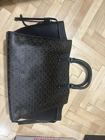 Putni koferi i torbe: Calvin Klein torba – monogram print - Model: elegantna tote/šoping — 3