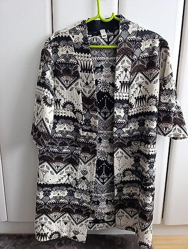 ecco obuca muska: Kimono/kaftan sa etno printom - Kroj: lagan, ravno spušten, bez — 2