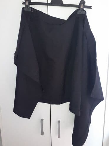 pantalone bez kaisa: M (EU 38), Mini, color - Black — 2