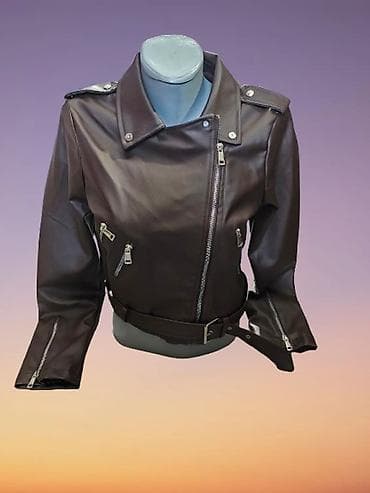 Jakne od eko kože u crnoj i braon boji. S-XL