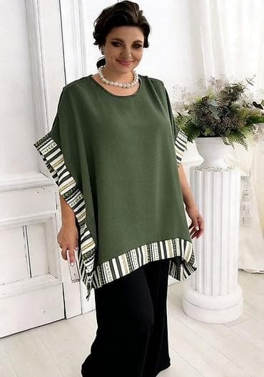 boho tunike: ✅Ženska tunika širokog kroja sa dekorativnim porubom
✅1700 din — 2