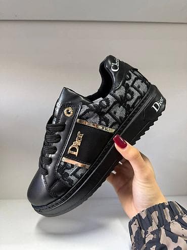 nike dior patike: Christian Dior CD crne i bele patike NOVO Novo Brojevi 36 do 40 fb — 2