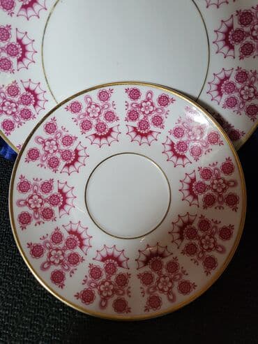porcelanske solje za caj: Set Lichte porcelan Istocna Nemacka 70te god. Nemacki set radjen — 11