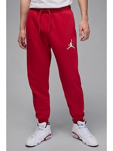 djubretarac muski: Jordan Sweatpants Red vel. S NOVO IM — 1