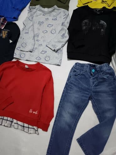 elegantni kompleti: Paket za decaka 4godine duksici i dva donja dela U paketu sedam — 3