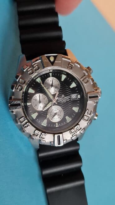 air max triple black cena: Jacques Lemans muški hronograf – model 1-1022 - Kućište od nerđajućeg — 5