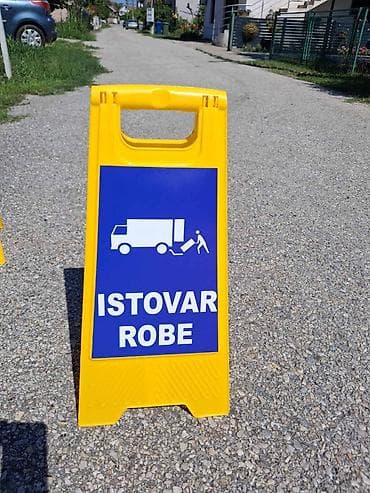 kotao za grejanje: ISTOVAR ROBE - Plastična A tabla Tabla je plastična, lagana je, lako — 3