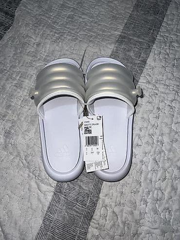 velicina 10 obuca: Papuče 40, bоја - Bela — 5