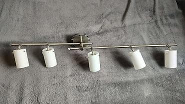 Plafonska rasveta sa 5 reflektora (maks. dužina 1m) - Dva metalna