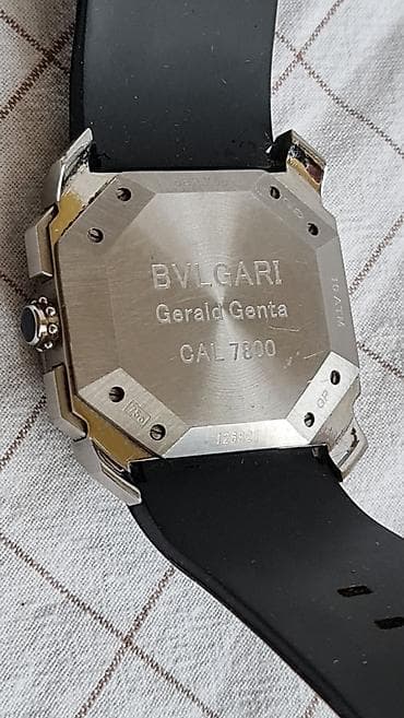 pandorini satovi: Bvlgari Gerald Genta – hronograf CAL 7800 - Kućište: osmostrano — 3