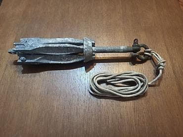 čamac za prihranu ribe: Malo sklapajuće sidro (2,3kg, dužine oko 32cm) za kajak, kanu, čamce — 5