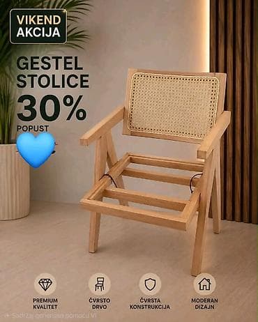 stolice rasprodaja: Gestel stolice – moderan spoj prirodnog drveta i elegantnog detalja od — 1