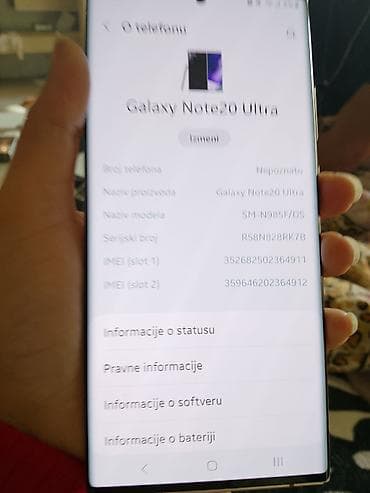 rucni secko cena: Samsung Galaxy Note20 Ultra (SM-N985F/DS) – Dual SIM Ključne — 3