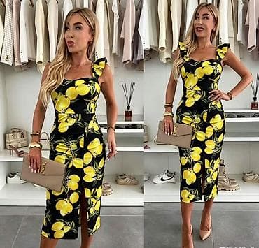 ✅Haljina sa limun printom
✅2400 din