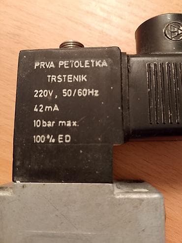 alat za kozu: Elektromagnetni pneumatski ventili – PRVA PETOLETKA Trstenik - Tip — 2