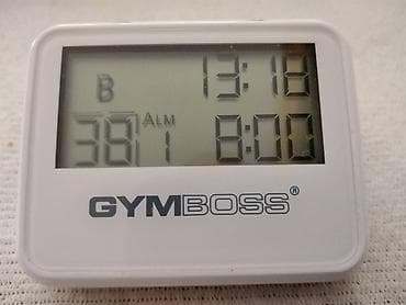 Gymboss
Interval Timer and Stopwatch - White/Gray Gloss