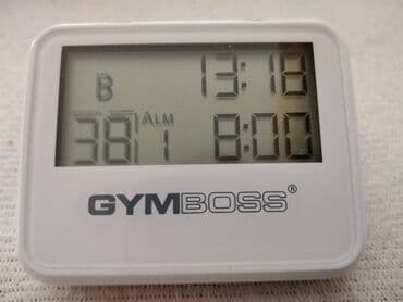 Ostali proizvodi za sport i razonodu: Gymboss
Interval Timer and Stopwatch - White/Gray Gloss — 1