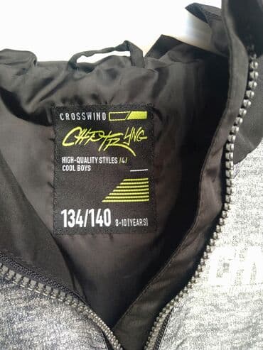 crni tech fleece: Šuškavac, 134-140 — 3