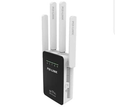 adapter za usb za auto: PIXLINK ripiter pojačivač signala za internet sa četiri antene — 4