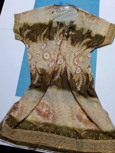 eko koza pantalone: XL (EU 42), Viskoza, bоја - Šareno — 13