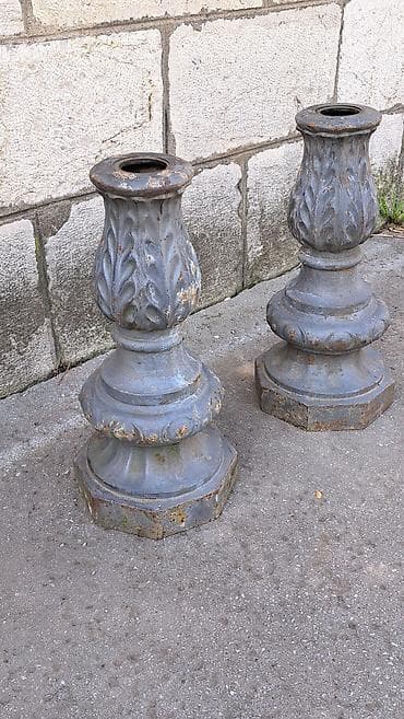 Maintenance devices: Postolja za lampion ili pocetak stepenica itd.   od livenog gvozdja — 4