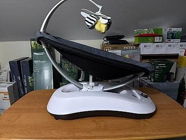 trakice za bebe: 4moms električna bebi ležaljka/ljuljaška - Ergonomično sedište sa — 3