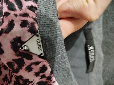 Lične stvari: GUESS ženska bluza/duks sa leopard printom - Brend: GUESS (unutrašnja — 2