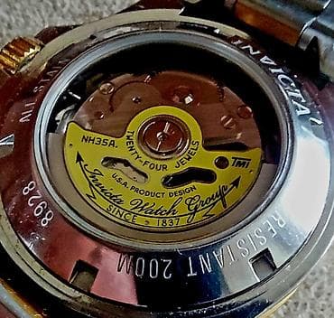 bugatti muške jakne: Invicta Pro Diver automatski sat – dvoobojni (čelik/zlato) - Kućište — 2