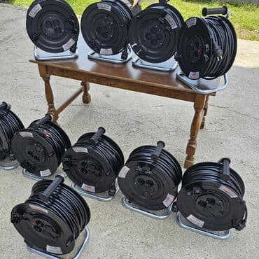 motalice za struju bez kabla: SWAJCARSKA MOTALICA 3X2.5 50M GUMIRANI KABAL EKSTRA GUMA — 5